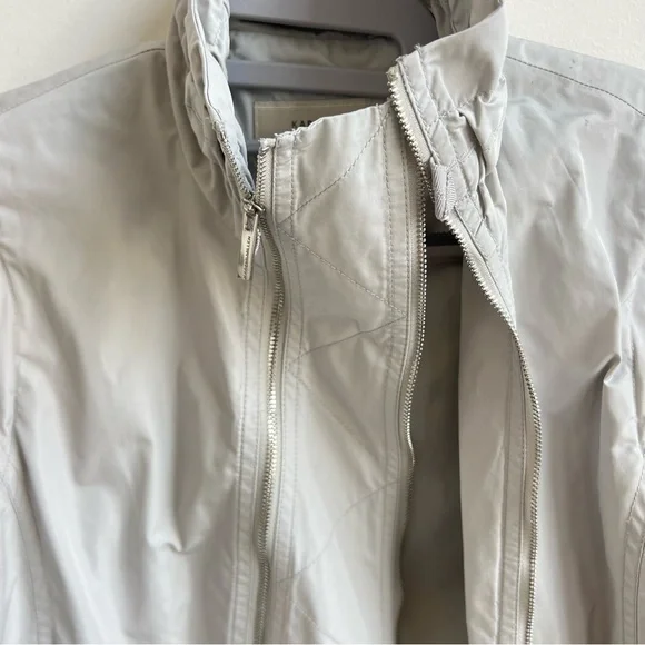 Karen Millen Detachable sleeves zippers and pocket Jacket size 8 - Picture 6 of 15